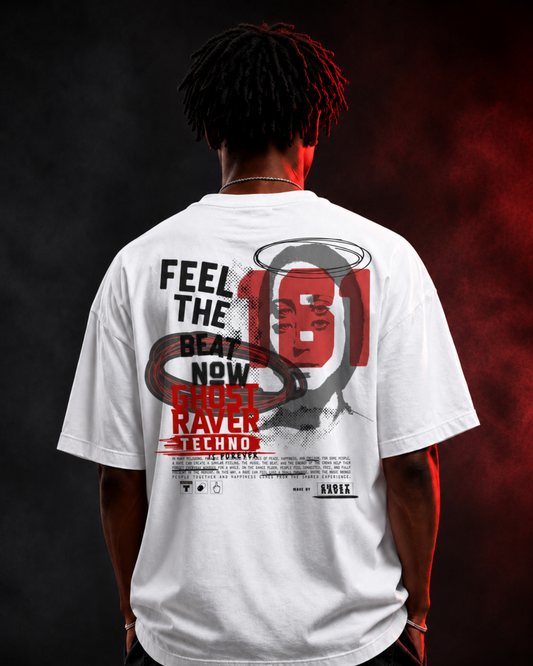 161 Feel The Beat Oversized Shirt