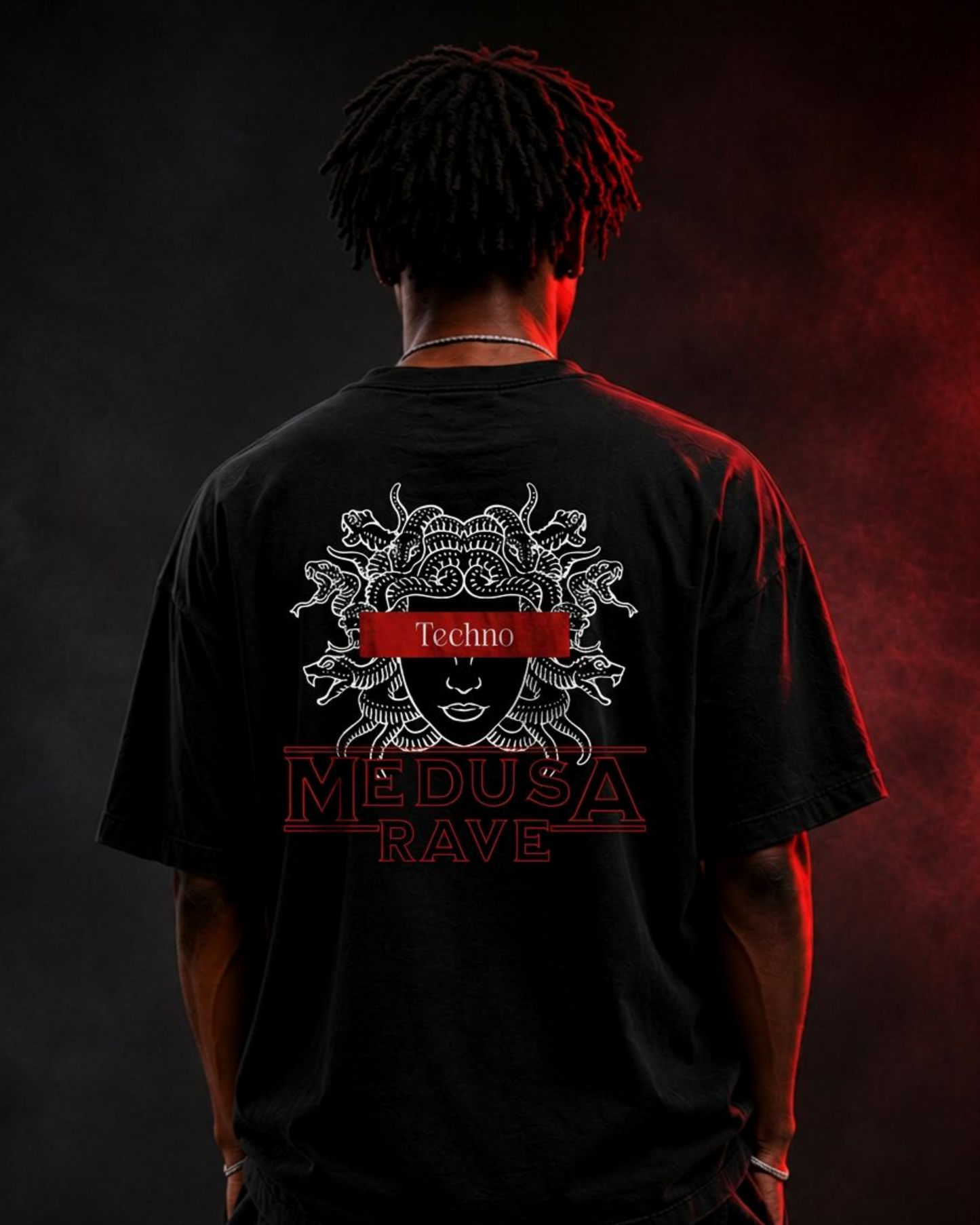 Techno Medusa Oversized Shirt