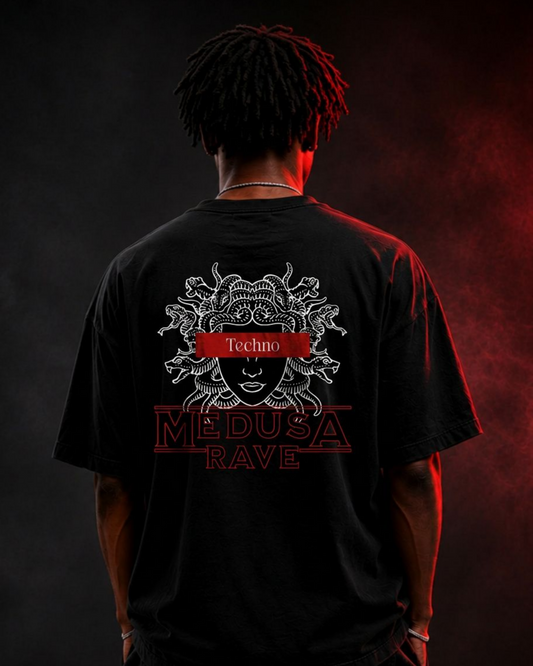 Techno Medusa Oversized Shirt