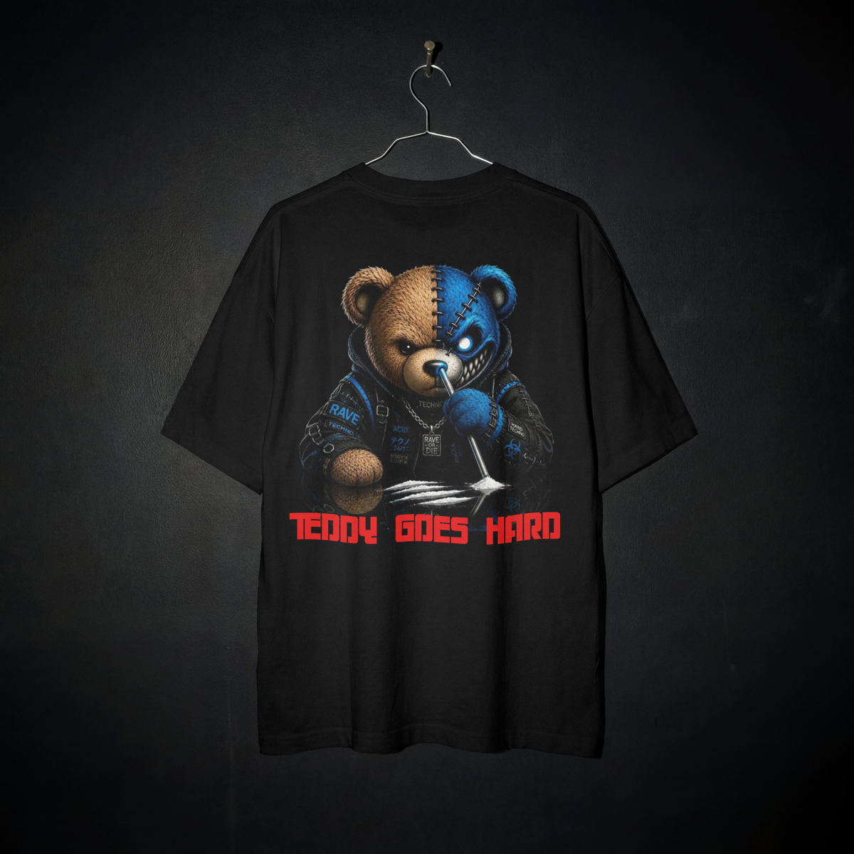 Teddy Goes Hard Oversized Shirt