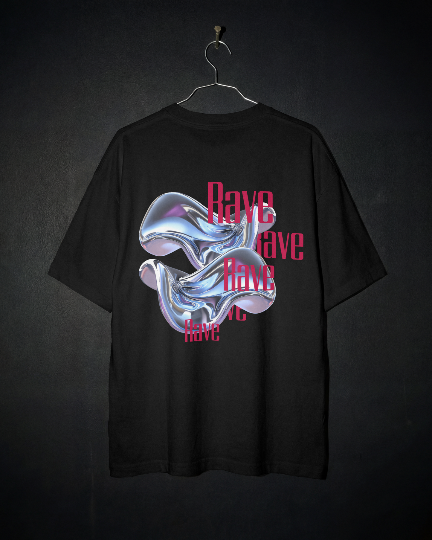Rave Fluid Oversized T-Shirt