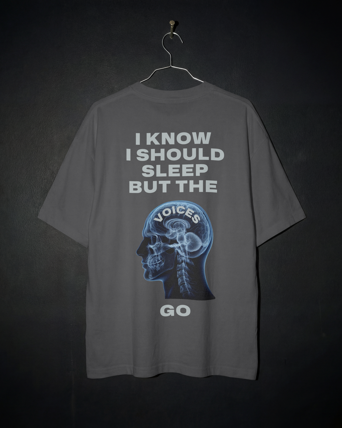 I Know I Should Sleep Oversized Shirt
