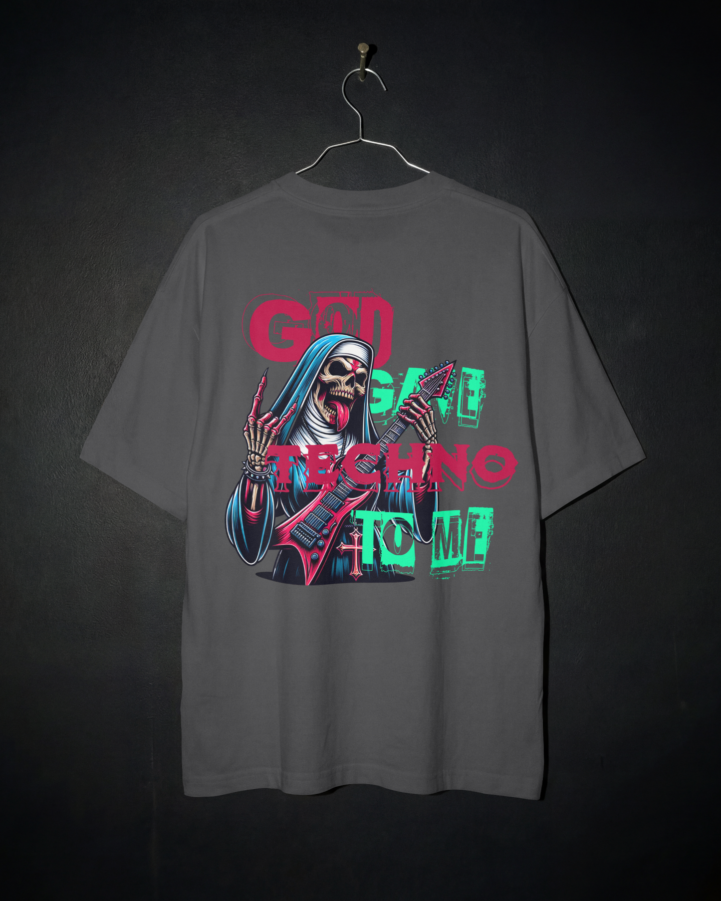 God Gave Techno Oversized T-Shirt