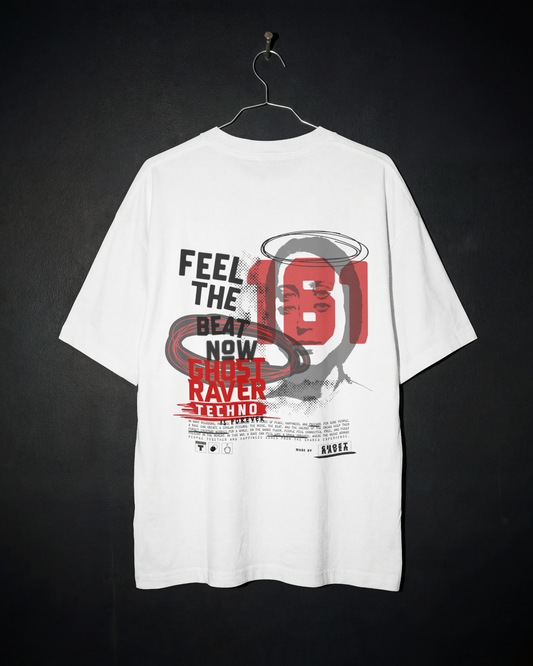 161 Feel The Beat Oversized Shirt