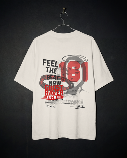 161 Feel The Beat Oversized Shirt