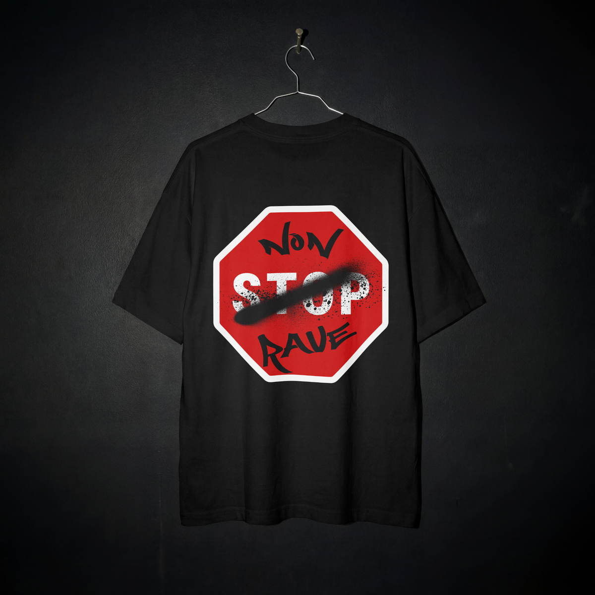 STOP Sign Oversized Shirt