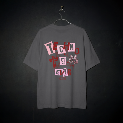 TECHNO 4 EVER Oversized Shirt