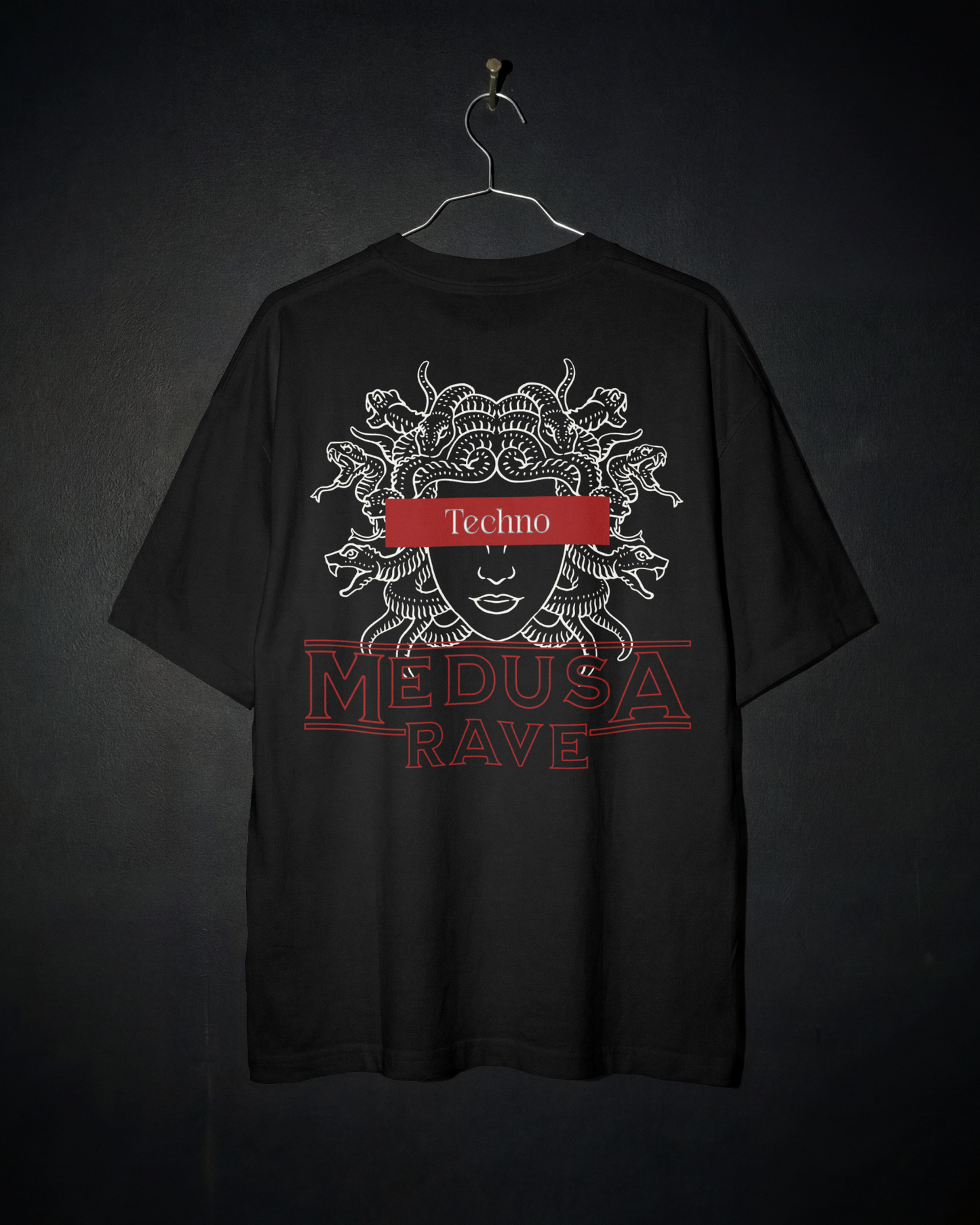 Techno Medusa Oversized Shirt