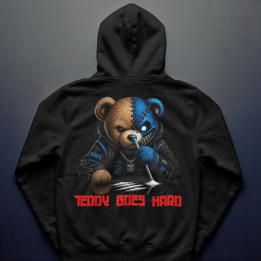 Teddy Goes Hard Oversized Hoodie