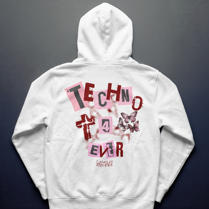 TECHNO 4 EVER Oversized Hoodie