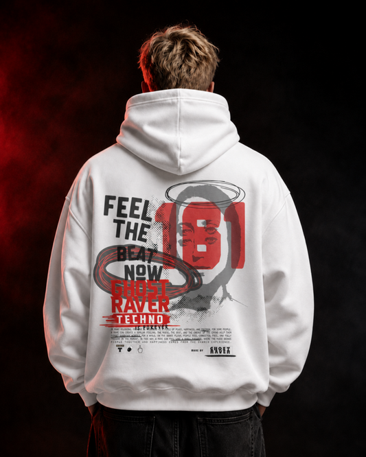161 Feel The Beat Oversized Hoodie