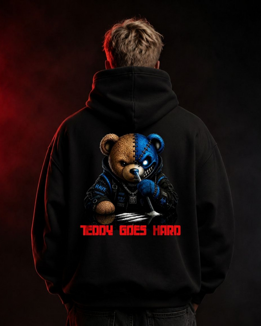 Teddy Goes Hard Oversized Hoodie