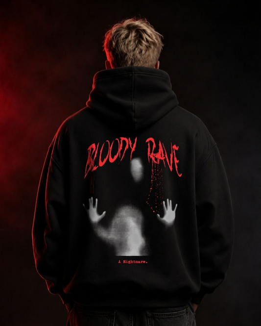 Bloody Rave Oversized Hoodie