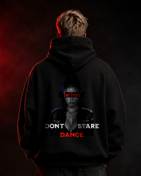 Dont Stare Oversized Hoodie