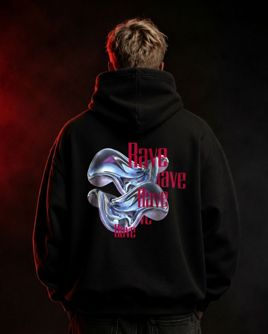 Rave Fluid Oversized Hoodie