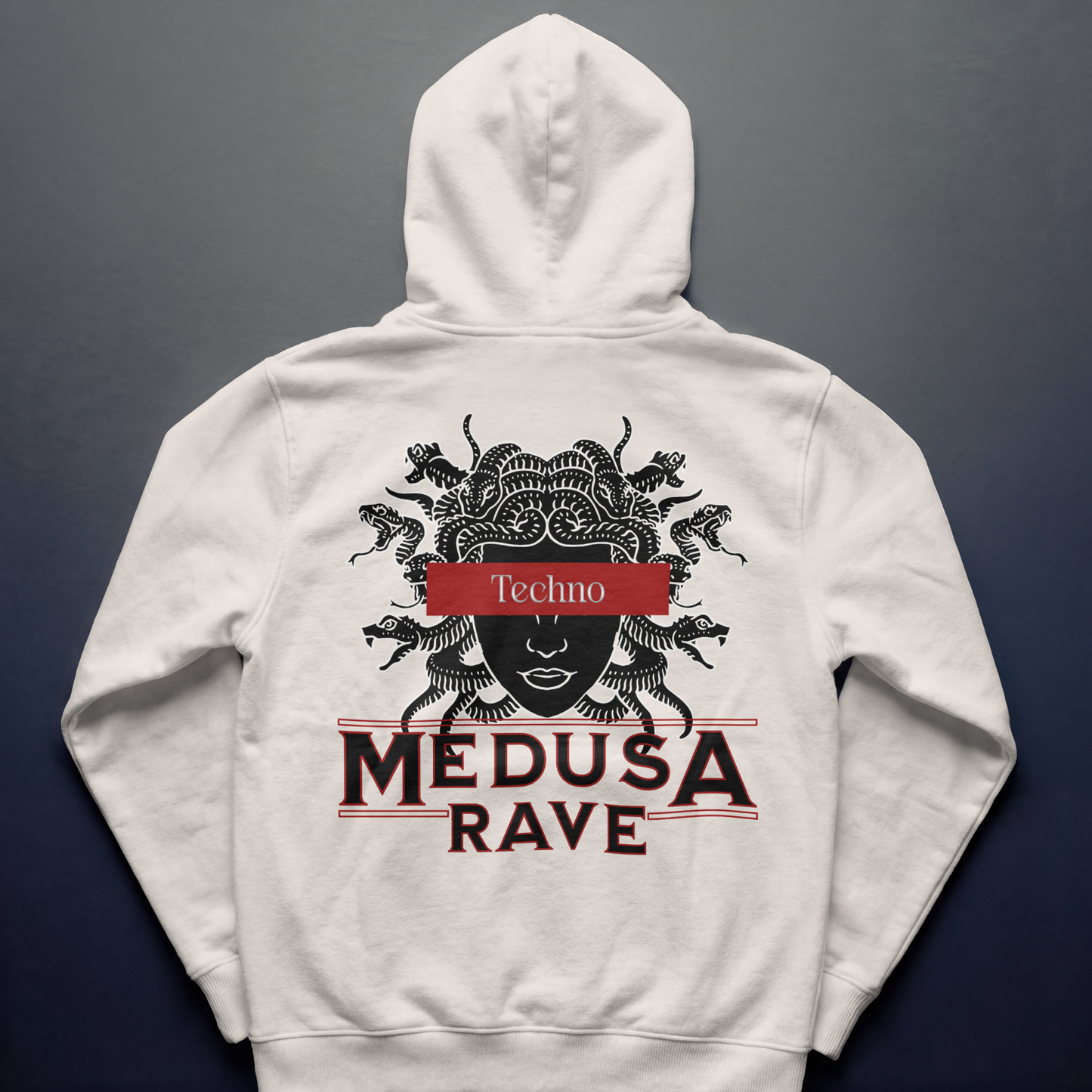 Techno Medusa Oversized Hoodie