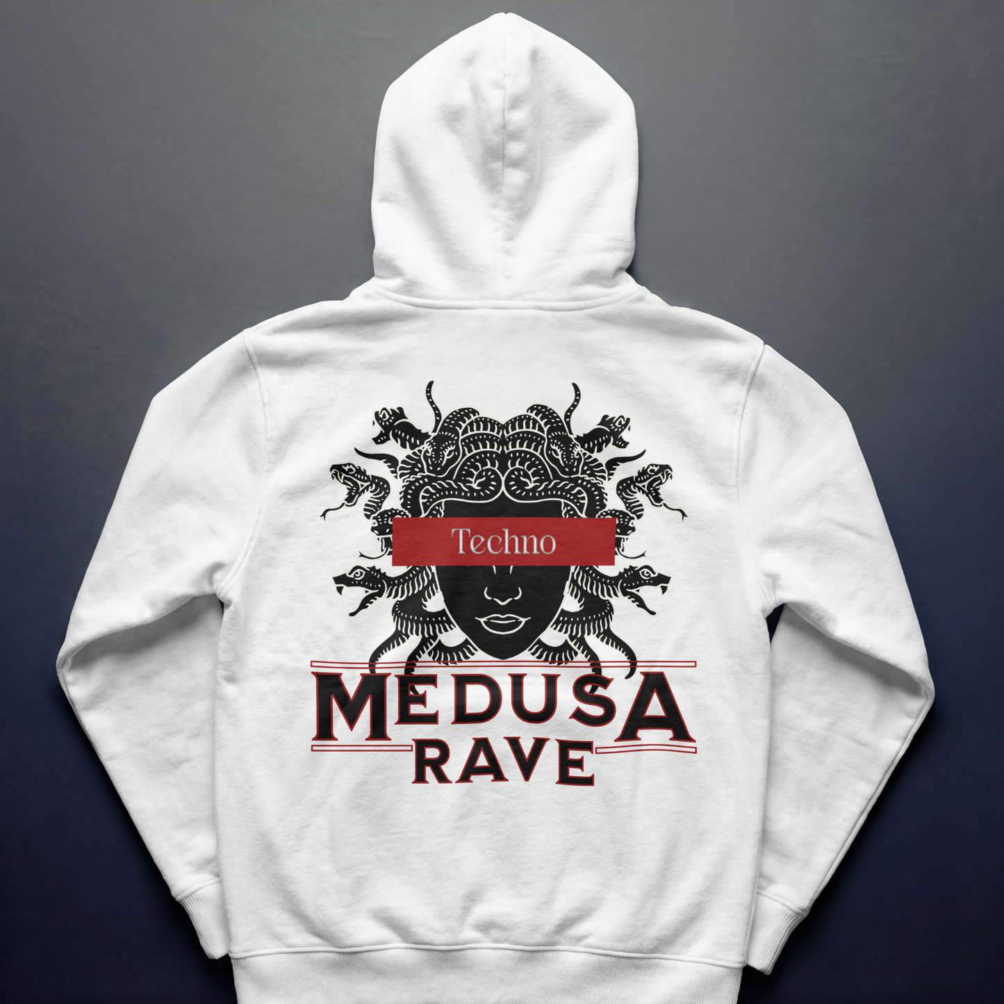 Techno Medusa Oversized Hoodie