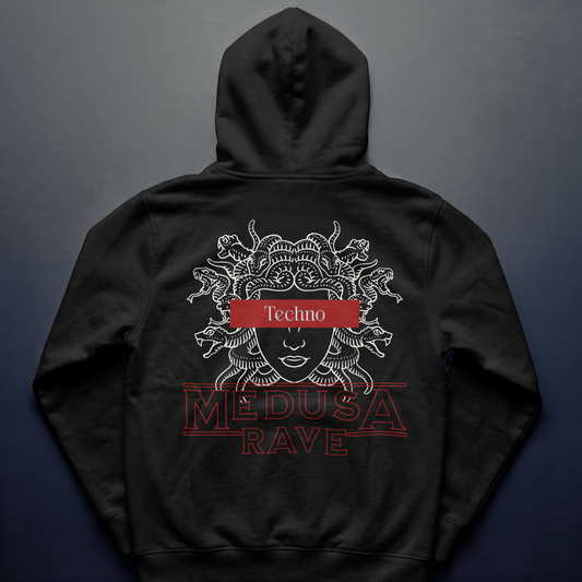Techno Medusa Oversized Hoodie