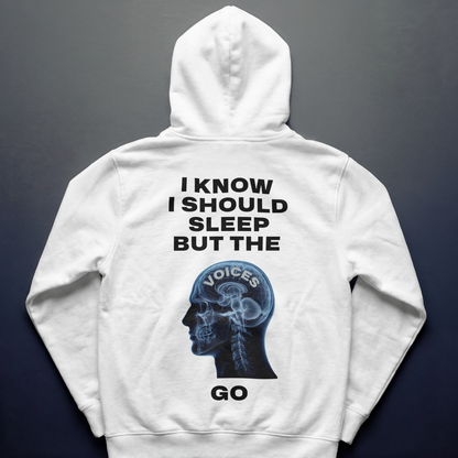 I Know I Should Sleep Oversized Hoodie