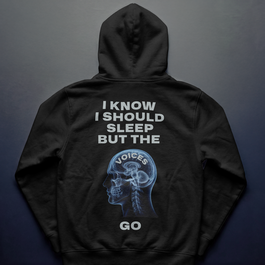 I Know I Should Sleep Oversized Hoodie